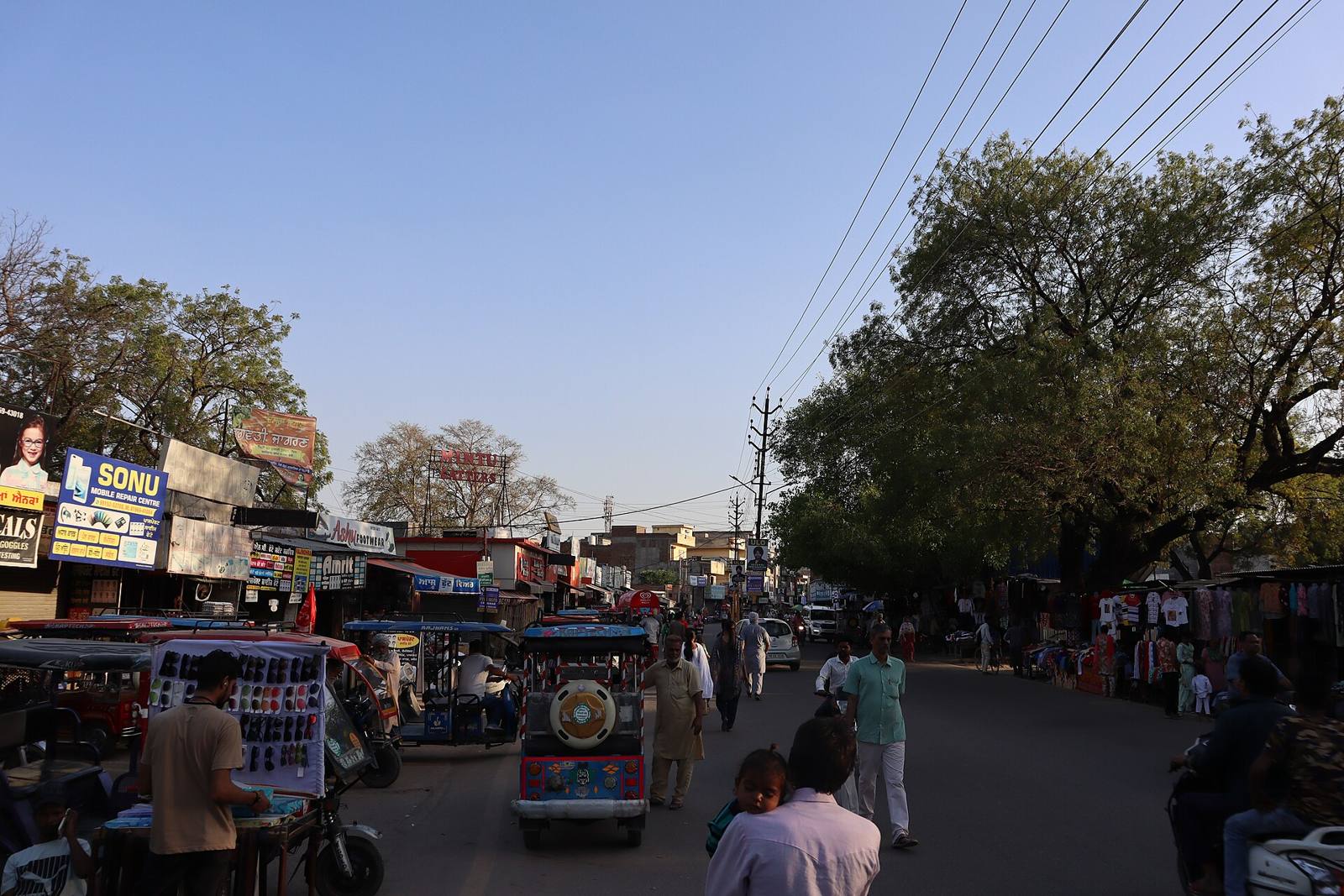 Bazaar, Moga city